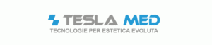 Logo de Tesla Med Tecnologie per Estetica Evolute.